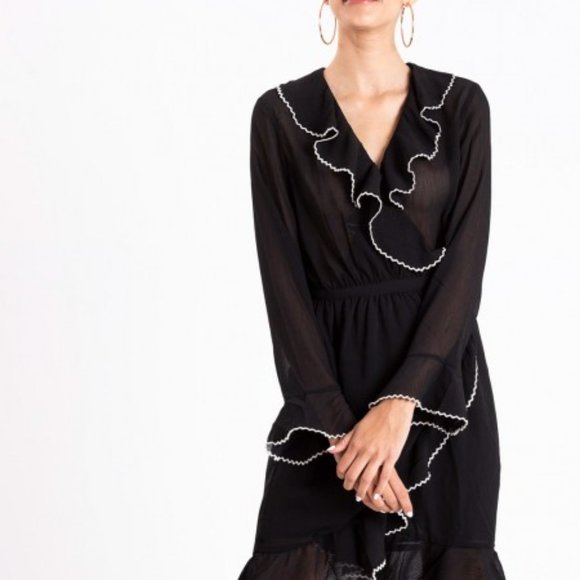Scotch & Soda Wrap Dress - Picture 3 of 5
